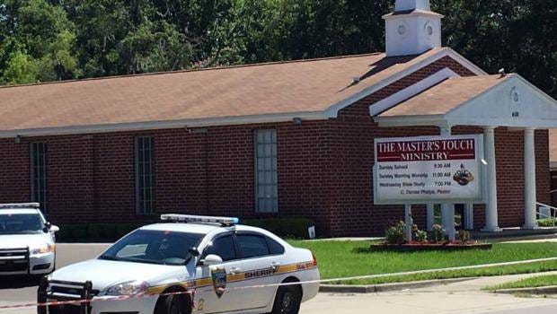 A woman’s body was found at this scene at The Master’s Touch Ministry on Soutel Drive. (Garrett Pelican/Florida Times-Union)