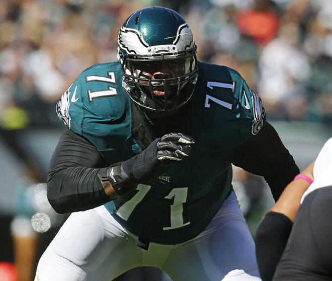 Jason Peters believes he can still be a productive tackle in the NFL. Photo by Winslow Townson