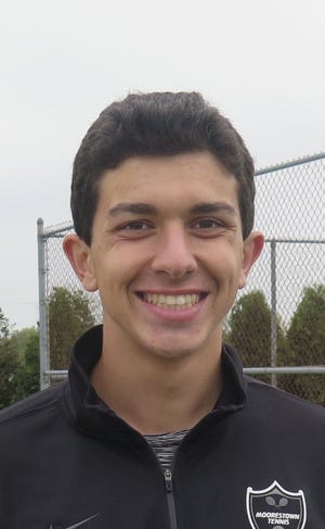 Marc Mounzer of Moorestown, All-County boys tennis.