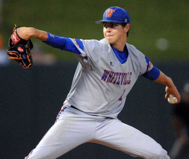 Whiteville lefty MacKenzie Gore went third overall to the San Diego Padres in the 2017 MLB Draft.