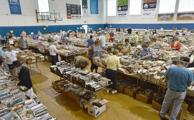 The Great American Book Sale ends Friday. [CHRISTOPHER MILLETTE FILE PHOTO/ERIE TIMES-NEWS]