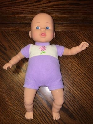 Susanna Laurenti is desperately trying to find this doll. Her daughter, 4 1/2, accidentally left it on a bench during a recent visit to Silver Springs State Park. [Submitted photo]