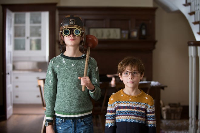 Jaeden Lieberher as Henry and Jacob Tremblay as Peter in director Colin Trevorrow's "The Book of Henry." [Focus Features]
