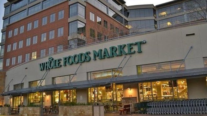 La sede de Whole Foods en la esquina de W. 6th St. y Lamar.