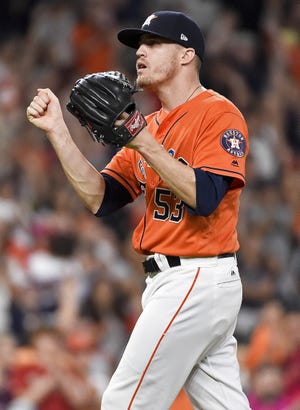 Relief pitcher Ken Giles has lived up to the offseason that brought him to Houston from Philadelphia/.