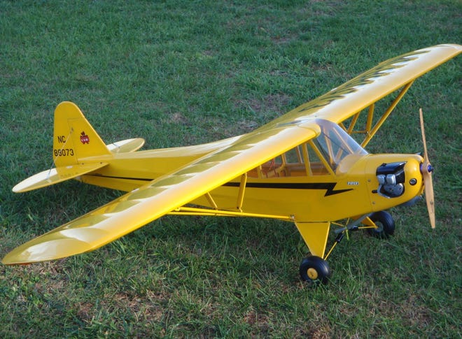 The West End Wings Model Airplane Club of Effort will feature Piper Cubs and other remote control model aircraft at the 39th annual Father's Day Air Show on Sunday. [PHOTO PROVIDED]