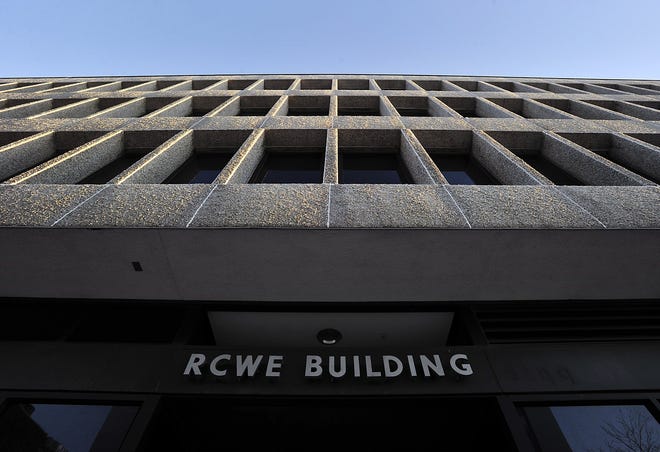 The RCWE Building, at West Eighth and Sassafras Streets in Erie, has struggled financially since shortly after the RCWE Holding Co. purchased it in 2009. [FILE PHOTO/ERIE TIMES-NEWS]