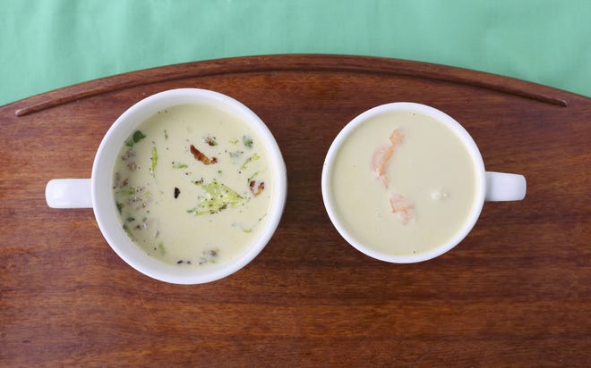 Cream of celery soup [Eric Albrecht/Dispatch]