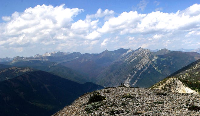 This is the view from the lookout station near Benchmark in the Bob Marshall Wilderness Area outside of Augusta, Montana, in 2008. Eric Hellmuth, 21, of Bensalem, went missing in a remote section of the Bob Marshall Wilderness in Montana Monday, June 19, 2017. Authorities are searching for him.