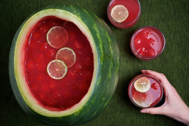 Summer Watermelon Punch. [Deb Lindsey/The Washington Post]