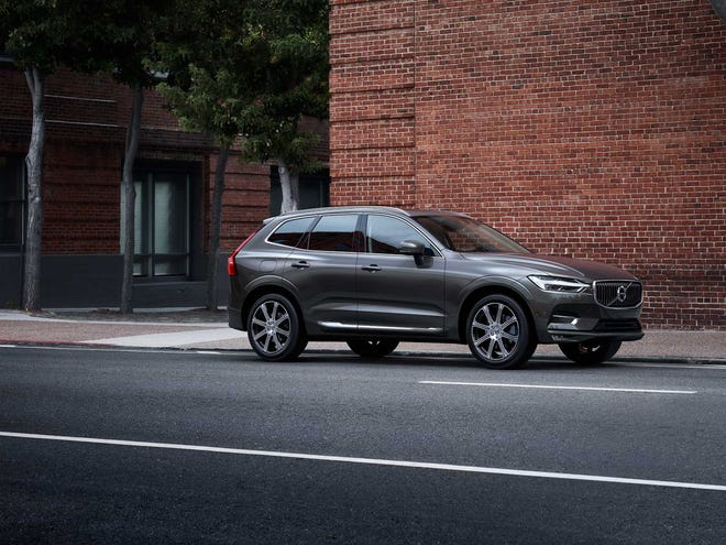 The interior of the 2018 Volvo XC60 The interior is estate-level plush — the sort of place where you don’t mind spending long hours and many miles. Workmanship and materials epitomize top quality. [Volvo]