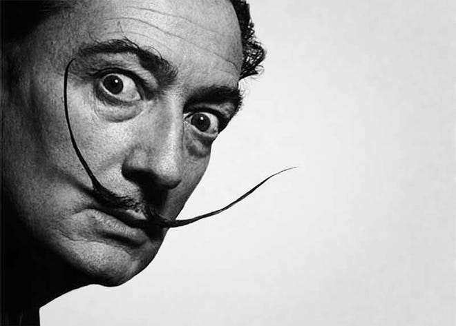 Surrealist artist Salvador Dali was not known, during his lifetime, to have fathered any children. [File photo]