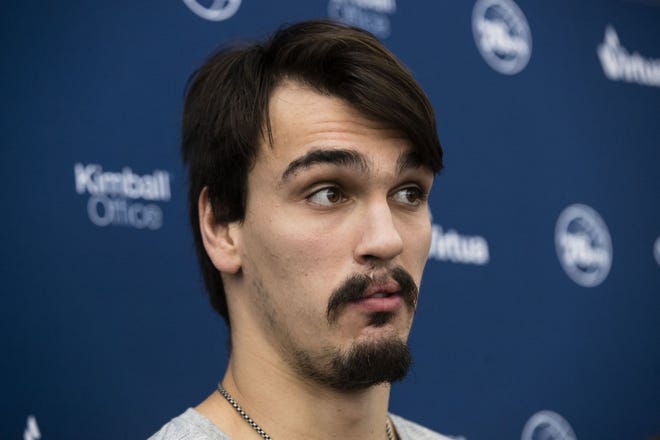 The 76ers' Dario Saric averaged 17.3 points, 7.3 rebounds and 3.4 assists in 25 games after the all-star break.