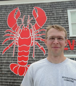 Tim Field is owner of Revolution Lobster at Westport Point, a fish market that will also offer cooked lobsters, sandwiches, chowder and other food.