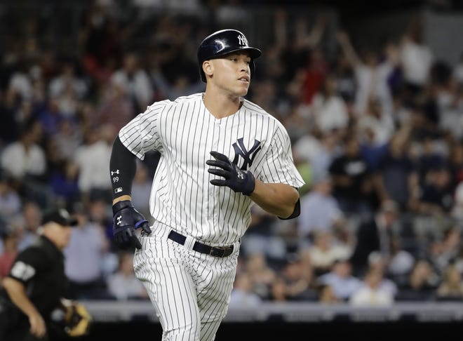 New York Yankees' Aaron Judge has surely secured his spot in his first MLB All-Star Game. But who will fill out the team around him? [AP Photo/Frank Franklin II, File]
