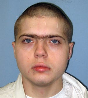 This photo released by the Alabama Department of Corrections shows inmate Jamie Wallace, who authorities say killed himself on Dec. 15, 2016, just days after testifying in an ongoing federal trial over a lawsuit alleging the state provides inadequate psychiatric care to inmates. [Alabama Department of Corrections via AP]