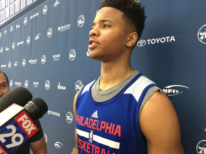(File) Rookie No. 1 overall pick Markelle Fultz is eager for his 76ers' summer league debut Monday night against the Celtics in Utah.