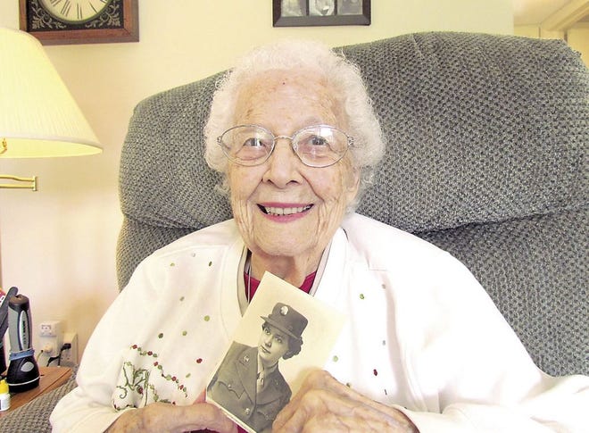 Effie (Rickett) Woods, was the first Sturgis female to enlist in the military, serving during World War II.
