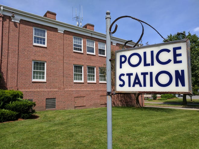 The Lexington Police Department's headquarters on Massachusetts Avenue in Lexington Center. [Wicked Local File Photo / James Sanna]