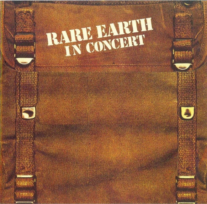 Rare Earth released "In Concert" in 1971, including some songs recorded at the old Jacksonville Coliseum.