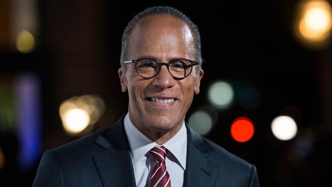 “NBC Nightly News” anchor Lester Holt is pictured on Oct. 28, 2015. (Associated Press)
