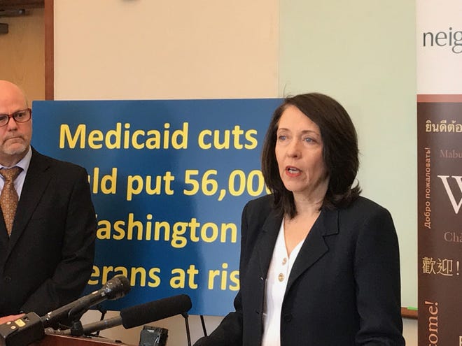 Sen. Maria Cantwell is among a growing number of senators who have expressed alarm at cyber intrusions in the U.S. energy sector. [SPECIAL TO THE NEWS HERALD]