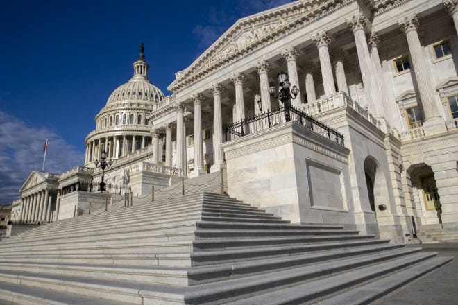 The U.S. Senate is seen on Capitol Hill in Washington. (AP Photo/J. Scott Applewhite)