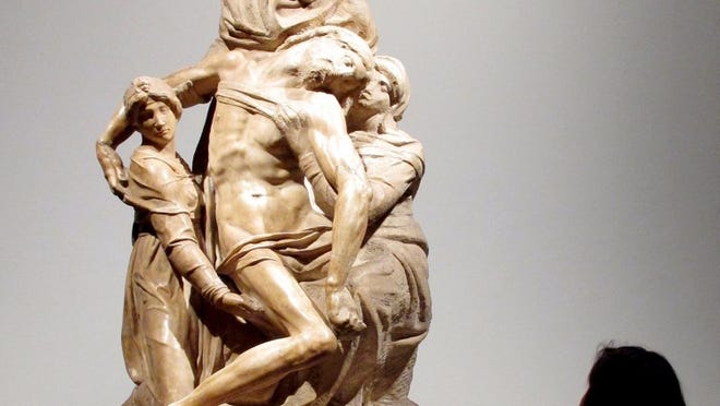 Michelangelo’s Pietà, the most famous of the sculptures that once stood in the Duomo, was originally intended for his own tomb. Nancy Nathan for The Washington Post