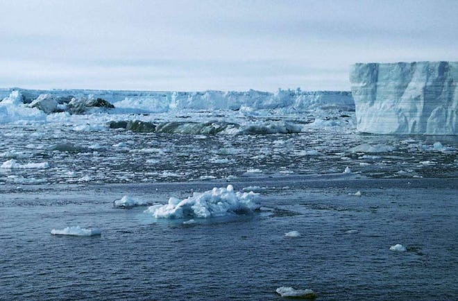 Since the 1990s, the Larsen ice shelf has been breaking up.
