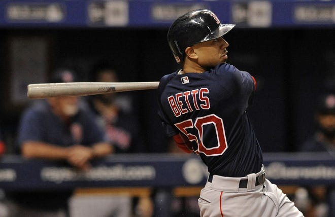 Mookie Betts hit .374 with 14 home runs from July to September last season.