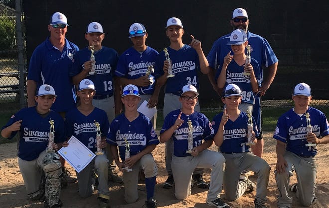 SUBMITTED PHOTO

The SIBL 12U team that won the Summer Slam tournament is pictured above. Members of the team are players Colby Tetrault, Brennan Blaser, Jayden LaFleur, Bobby Soares, Dylan Cavaco, Dylan Amaral, Logan Frank, John Anderson, Lucas Cabral, Bryce Costa, manager Todd Costa and coach Josh Frank.