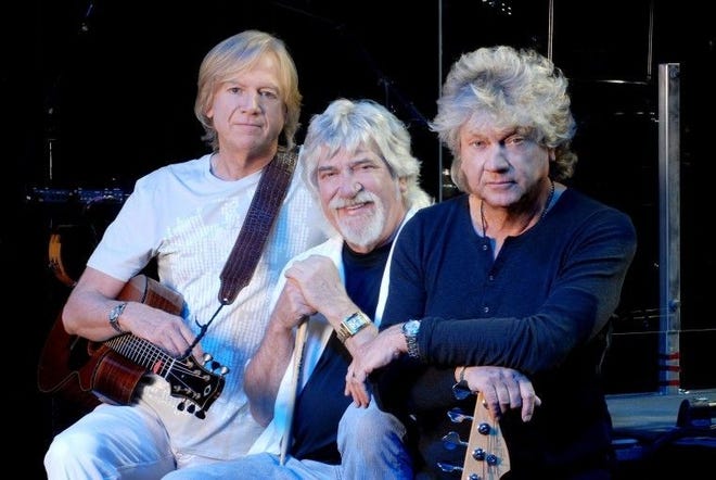 Justin Hayward, Graham Edge and John Lodge have been together in The Moody Blues since 1967.
