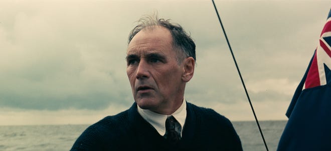 Mark Rylance plays the fictional civilian Mr. Dawson, who aided in England’s WWII effort. [Warner Bros. Pictures]