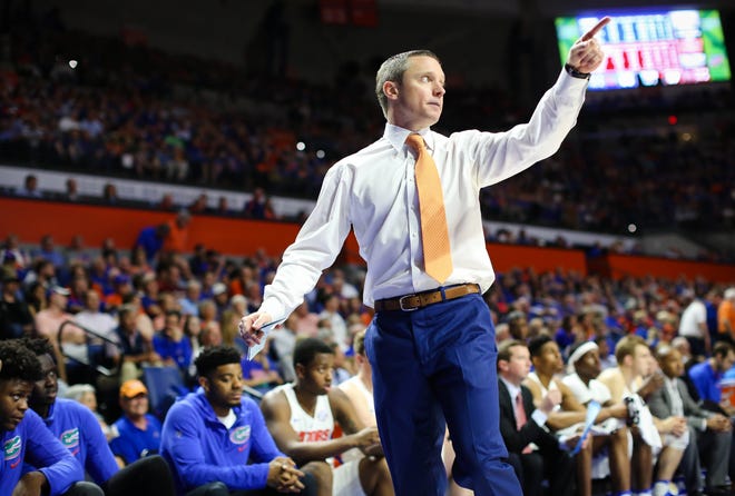 It will be home sweet home for Florida coach Mike White and his Gators — eight home dates highlight UF's non-conference basketball schedule that was released Thursday. [File photo]
