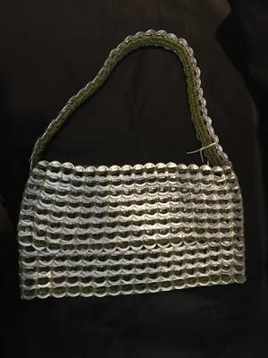 The crochet beer can top purse is the historical item of the week. [Courtesy Photo / Erica Dumont]