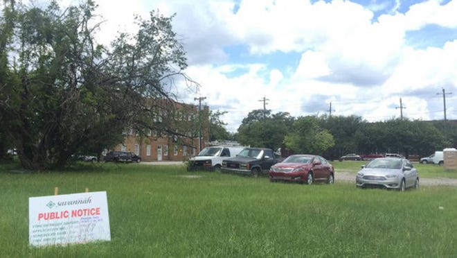 The Savannah City Council's ability to set zoning regulations is helping the city sell this vacant lot at Montgomery and Hall streets originally purchased for a new cultural arts center and generate more residential development downtown. (Eric Curl/Savannah Morning News)