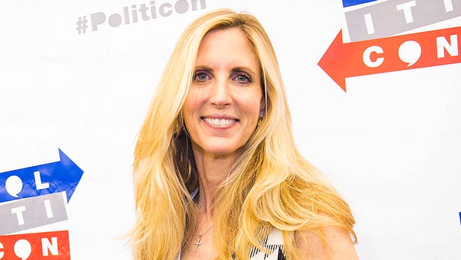 Ann Coulter appears at Politicon 2016 at The Pasadena Convention Center on Saturday, June 25, 2016, in Pasadena, CA. (Photo by Colin Young-Wolff/Invision/AP, file)
