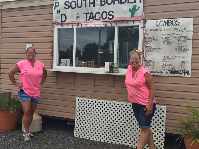 P n D South of the Border Taco's owners Pamela Daniel (left) and Deborah Andreozzi (right). [GENEVIEVE DiNATALE | NEWS BULLETIN]