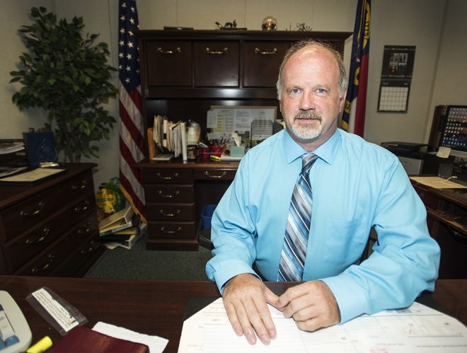 Jerry Ward has worked in the county tax department since 1996. He's served as interim county tax administrator since April. [Molly Mathis/The Dispatch]