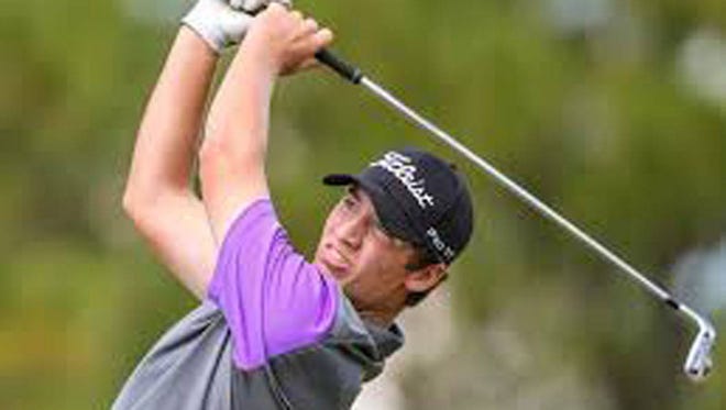 Brandon Mancheno of Jacksonville set the course record in the first round of the U.S. Junior Boys on Monday. (File).