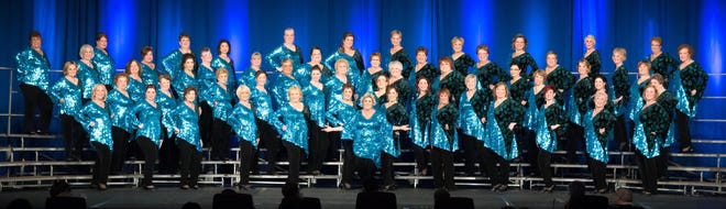 The Jersey Sound Chorus was awarded fourth- place medals at the Sweet Adelines International Region 19 Competition in Hershey, Pennsylvania in April.