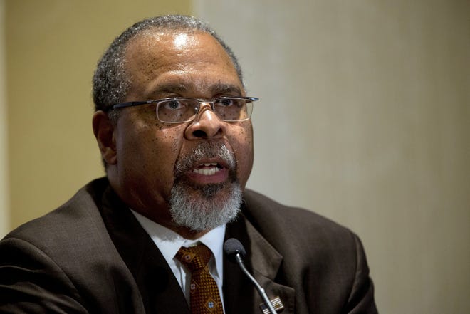 “The notion that this commission is one that should not exist, and the false narrowing of the mission to kill it in the crib, I find to be offensive,” said former Ohio Secretary of State J. Kenneth Blackwell, one of the members of the Presidential Advisory Commission on Election Integrity. [File photo]