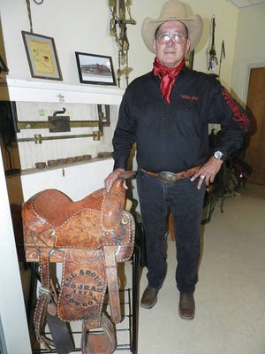 The Osage County Historical Society Museum recently added an exhibit highlighting Bruce Tiger’s rodeo career. Bruce Tiger is an Osage Indian cowboy who excelled as a bull and bronc rider. Kathryn Swan/J-C correspondent