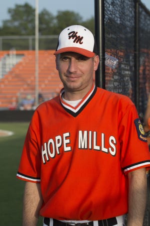 Coach Mark Kahlenberg of the Hope Mills Boosters. [Faytteville Observer file photo]