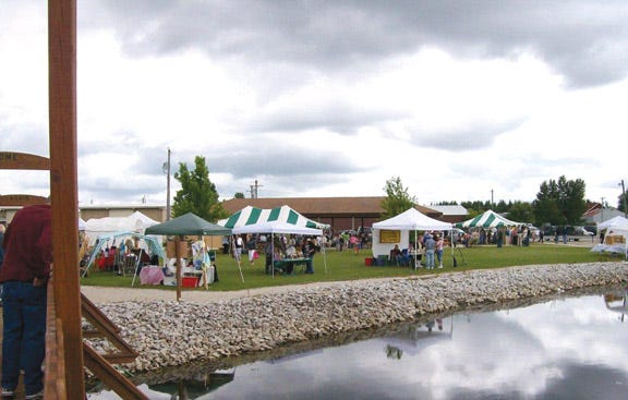 An arts and crafts show, as seen in this file photo, will be held near the Mill Pond Park — part of Sunday’s Engadine Heritage Day festivities.