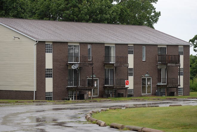 The Granada Apartments complex in Milcreek Township was sold at a sheriff sale on Friday. [JACK HANRAHAN/ERIE TIMES-NEWS]