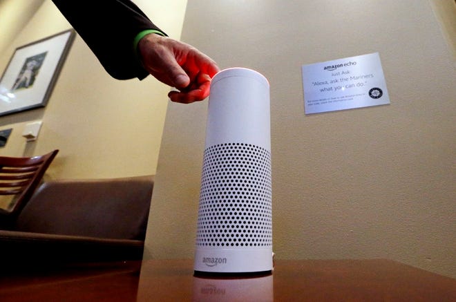 Dispatch news stories are available via the silver tones of Alexa through such devices as the Echo. [AP file photo]