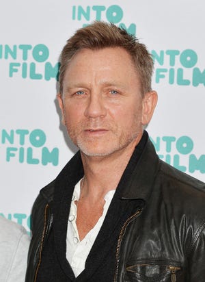 Daniel Craig has starred in four James Bond films. Whether he'll make a fifth appearance in the next film, due out in 2019, is unknown. [STILLWELL JOHN/PA PHOTOS/ABACA PRESS/TNS]