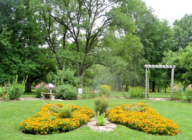 The butterfly garden at Jubilee College Historic site.

Supplied photo.
