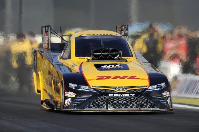 J.R. Todd became the first black driver to win an NHRA Funny Car event, capturing Sunday's Sonoma Nationals over Tim Wilkerson. [NHRA]
